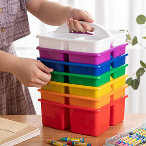 Melika Brands - Classroom Caddy Organizer Set, Storage Bins - Rainbow Colours Default Title