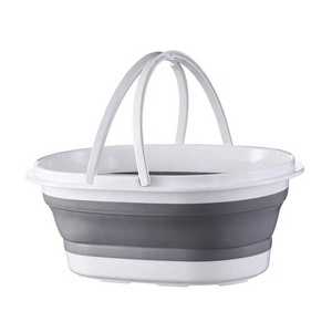 Collapsible Foldable Mop Bucket with Drainage and Two Handles Default Title