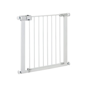 Toto Bubs - Extendable Safety Gate, Metal Children's Indoor Safety Fence 76-83cm - White