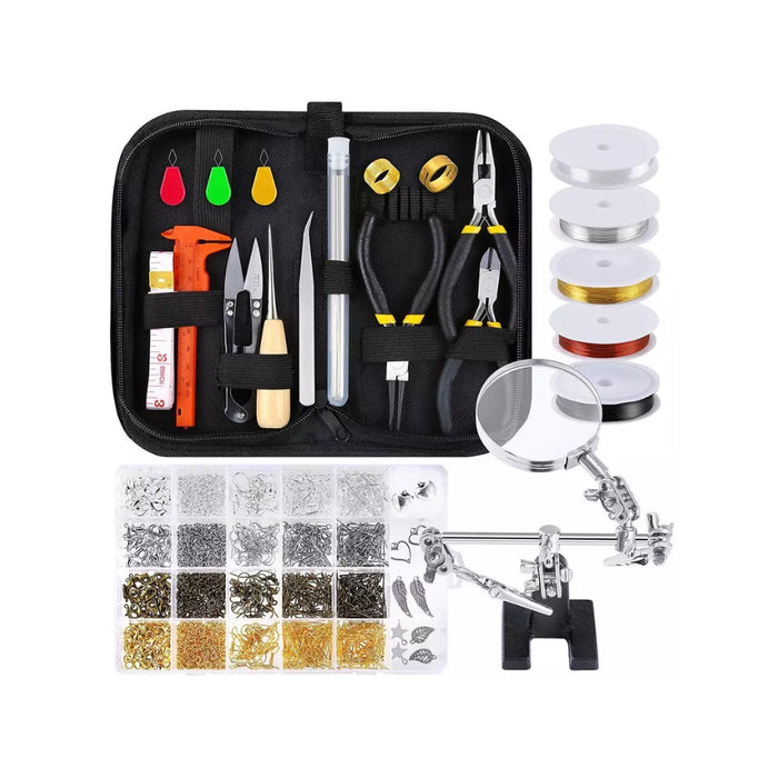 Volamor - Jewellery Making Kit for Adults with Jewellery Tools - Black