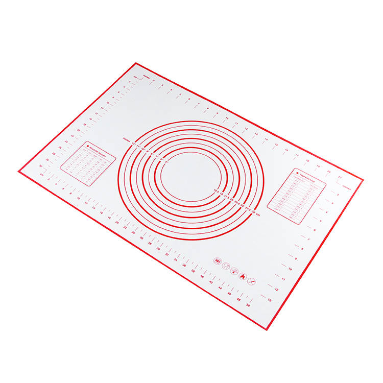 Pruchef Silicone Baking Non Slip Dough Rolling Mat with Measurement Melika Brands