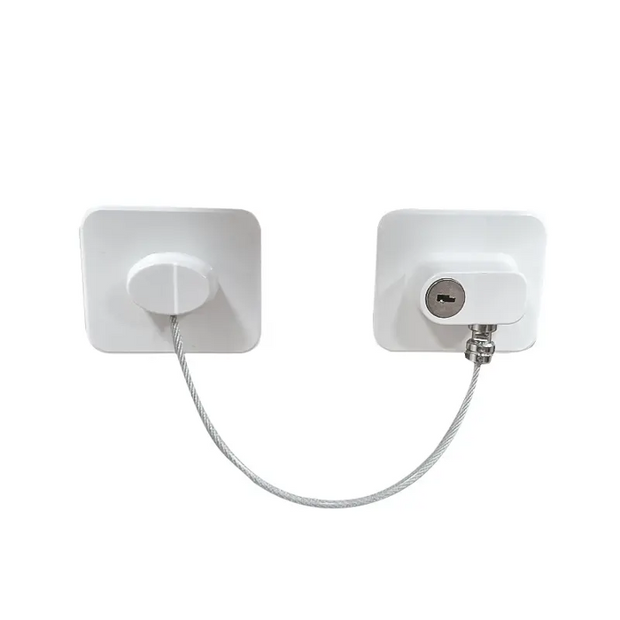 Toto Buds - Cabinet Lock With Metal Key- White