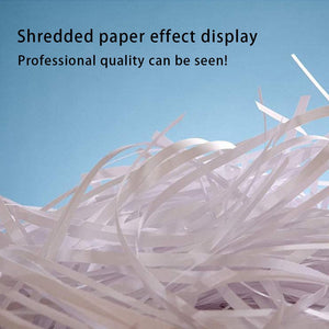 Nerdy Admin- A4 /A6 Manual Hand Paper Shredder 25cm Document File Straight Cutting Tool- Black