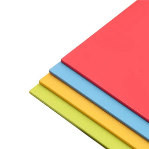 Pruchef- Set of 4 Colourful Cutting Board with Storage Stand - Multi-Colour