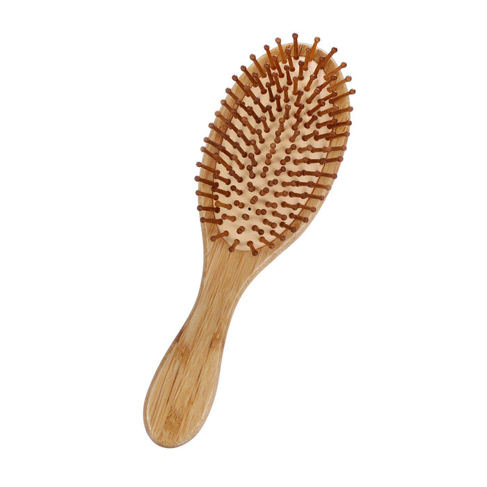 Volamor - Natural Bamboo Wood Hair Brush - Brown