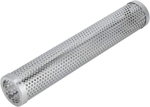 Herqona- Perforated 304 Stainless Steel Smoker Tube with Density Diffusion Holes - 31x5 cm