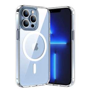 GajToys - iPhone 13 Pro Apple phone case with TPU+Acrylic Material - Clear