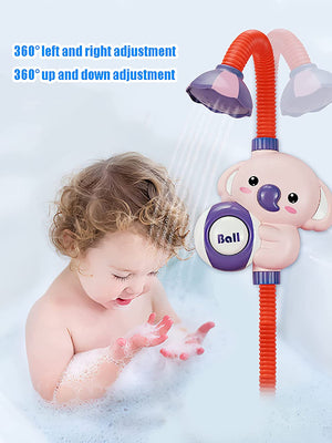 Toto Bubs - Baby Bathtub Shower Head Toy Spout Sprinkler with Cute Elephant