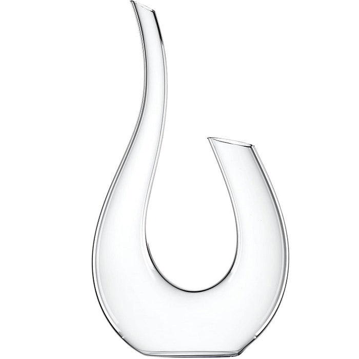 Bar Visor - 1400ml U-shaped Elegant Wine Decanter - Transparent