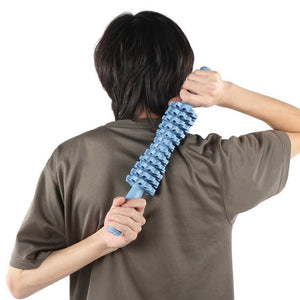 VolaFit - Deep Tissue Massage Roller Gear Yoga Stick - Light Blue