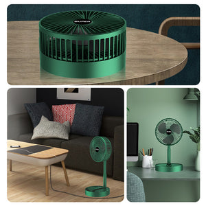 GajToys - Desk Fan, Foldable Telescopic Fan - Green