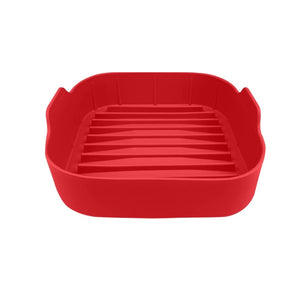 Pruchef - Non Stick Silicone Air Fryer Basket - Microwave & Dishwasher Safe