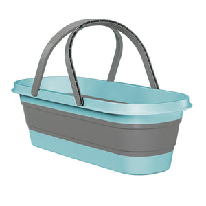 Pract Pack - Large 15L Foldable Collapsible Basin Bucket for Indoors & Outdoors - Green