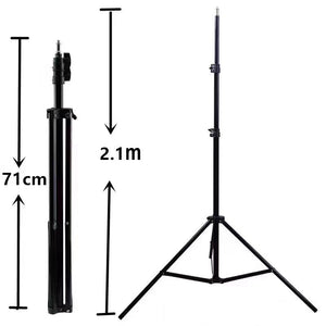 GajToys - Cell Phone Tripod Stand Extendable from 70cm up to 210cm