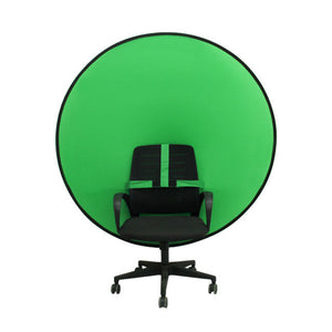 GajToys- 100cm Round Chromakey Green Screen Background and Bag - Green