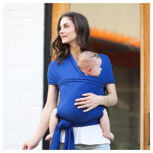 Toto Bubs - Baby wrap Stretchy Baby sling carrier - Blue