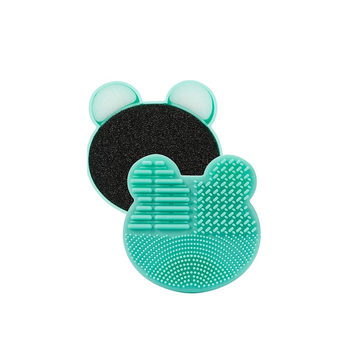 Makeup Brush Cleaning  Silicone Pad Mat 8.5cm– Mint Green
