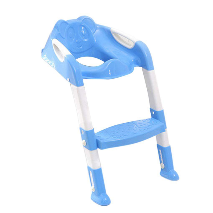 [X] Children’s Toilet Seat Chair with Ladder Toilet Training - Blue